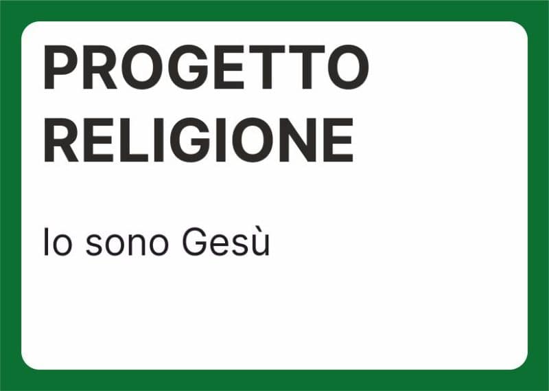 progetto religione