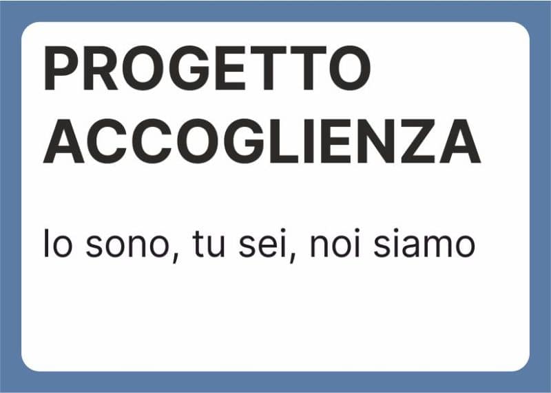 progetto accoglienza