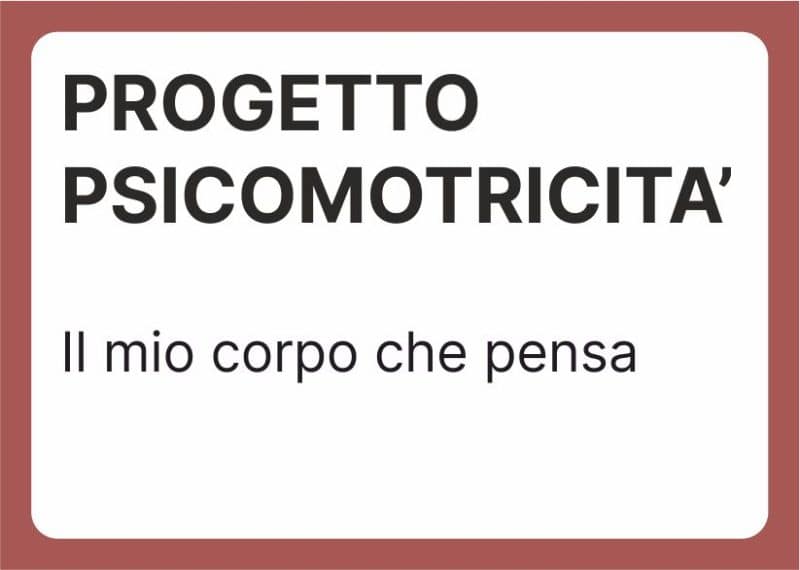 progetto psicomotricita